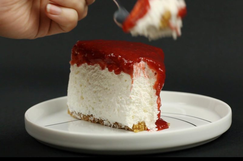 20 Minutes No Bake Cheesecake